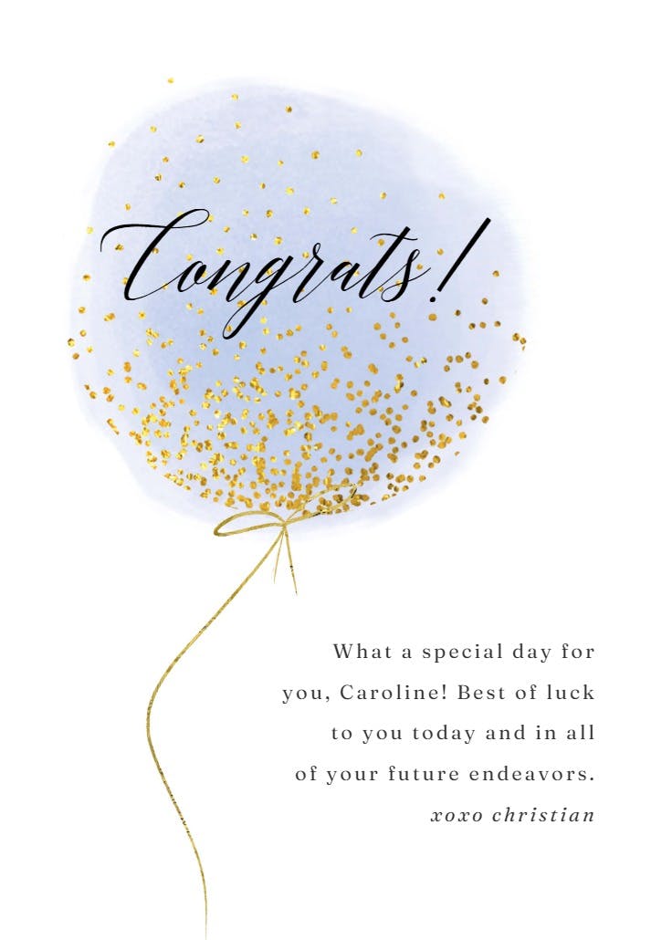 Ready for confetti - tarjeta de felicitación