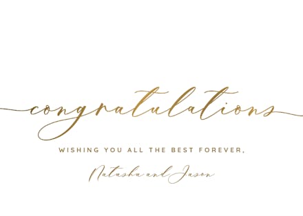 Nocturnal Flowers - Free Wedding Congratulations Card | Greetings Island