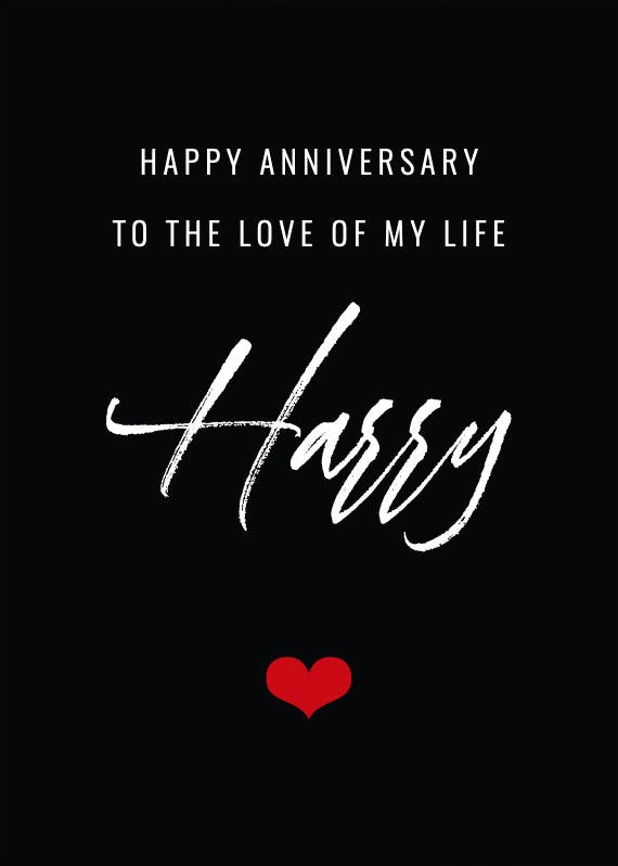 Anniversary - happy anniversary card