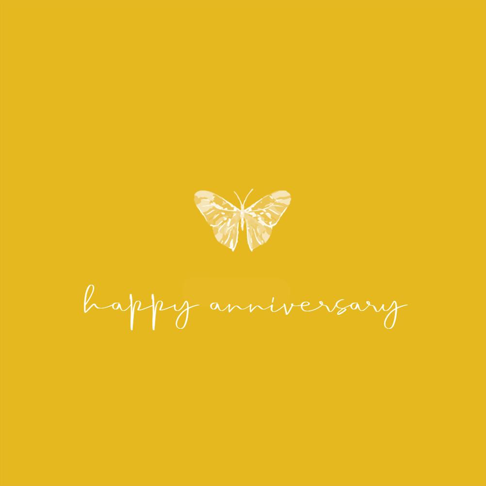 Encouragement - happy anniversary card