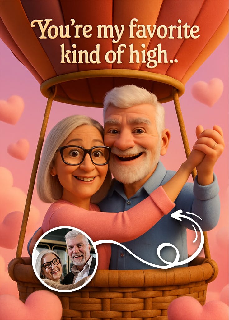 Favorite kind of high - happy anniversary card