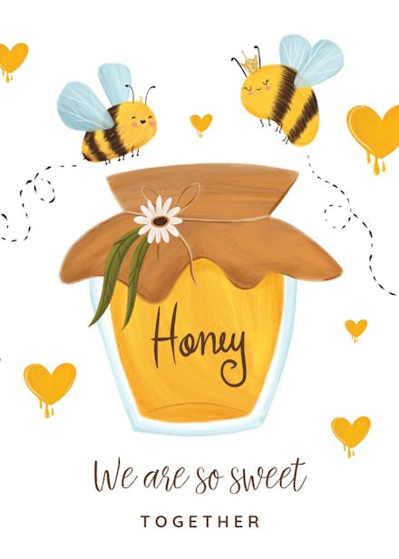 Honey Jar - Rosh Hashanah Card | Greetings Island