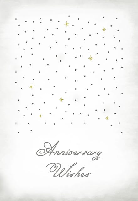 Growing Forever Love - Anniversary Card