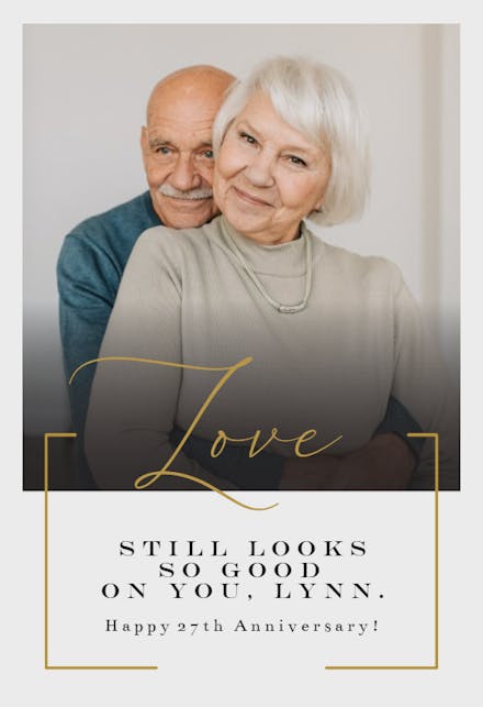 occasions card -  Looking Good