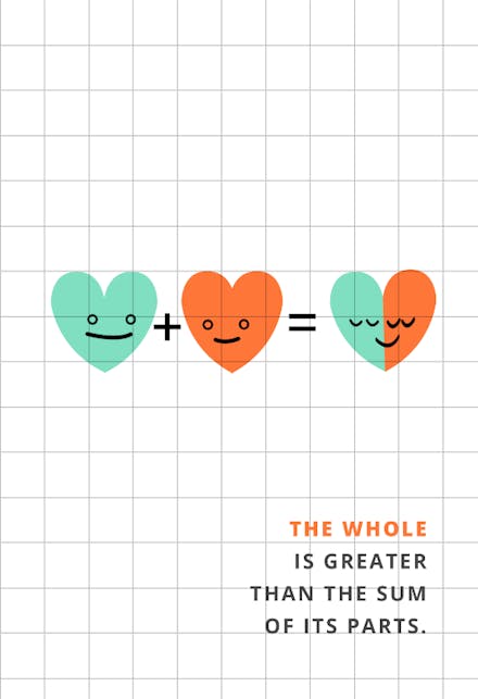 Love Sum - Happy Anniversary Card