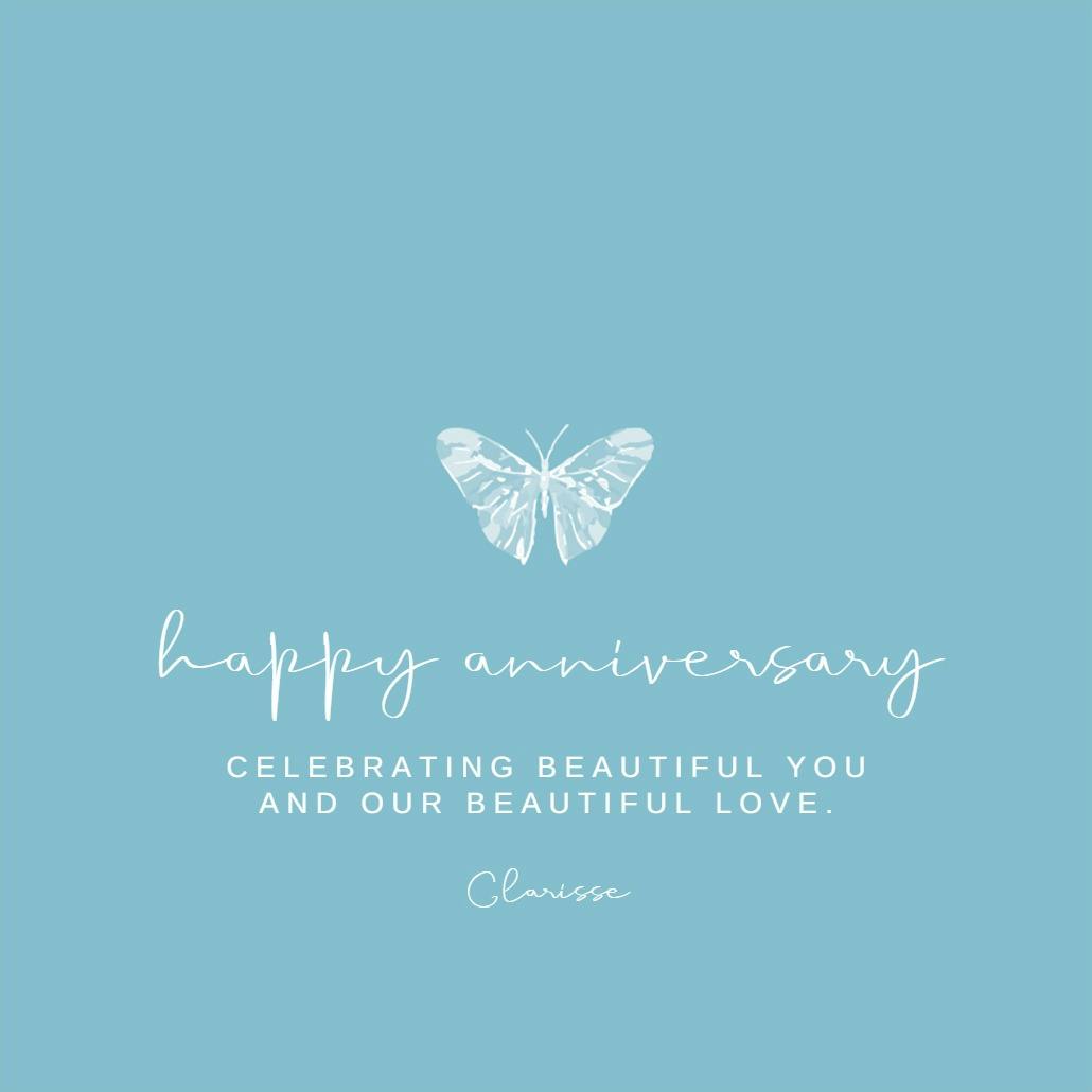 Naturally - anniversary card