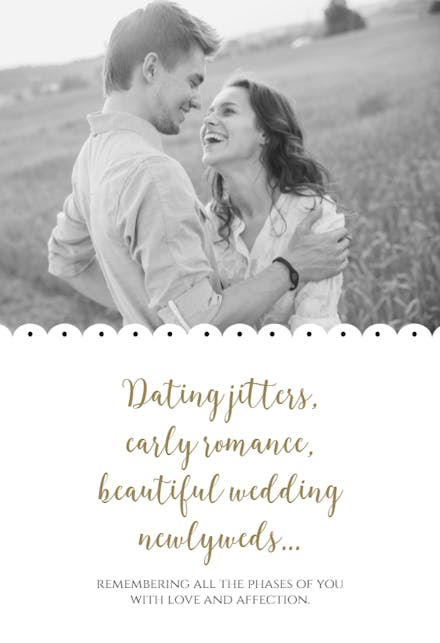 Romantic Phase - Happy Anniversary Card