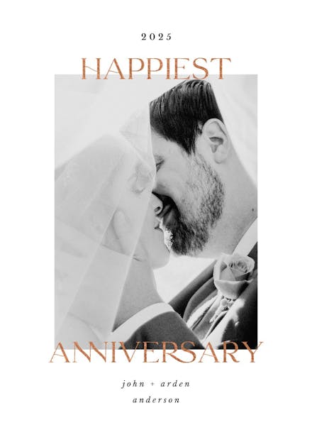 Saint etienne - happy anniversary card