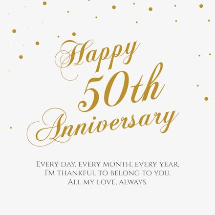 Simply Said - Happy Anniversary Card