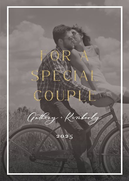 Special couple - card for all occasions