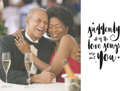 The Love Songs - Love Card