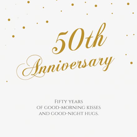 Timeless Love - Happy Anniversary Card