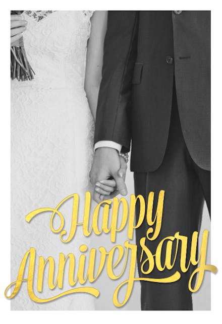 Wishing Happy Memories - Anniversary Card