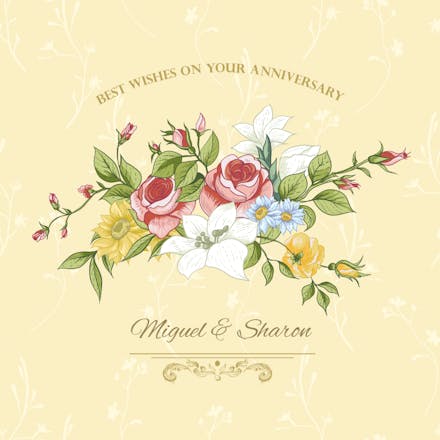 Your Special Day - Happy Anniversary Card