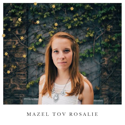 Glam Stars - Bar Mitzvah & Bat Mitzvah Card