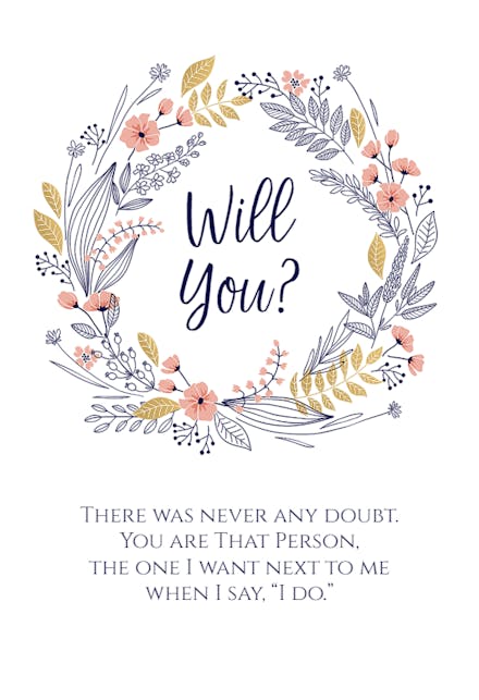 Beautiful Friendship - Bridesmaid Card