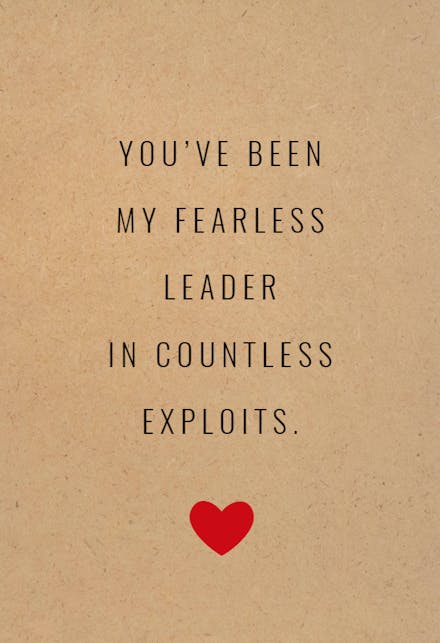 Plain Spoken - Bridesmaid Card