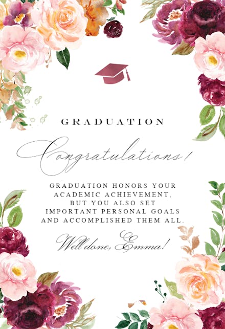 occasions card -  Bouquet Day