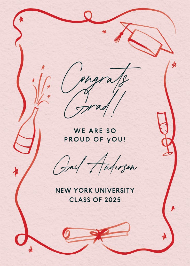 Grand achievement - graduation card