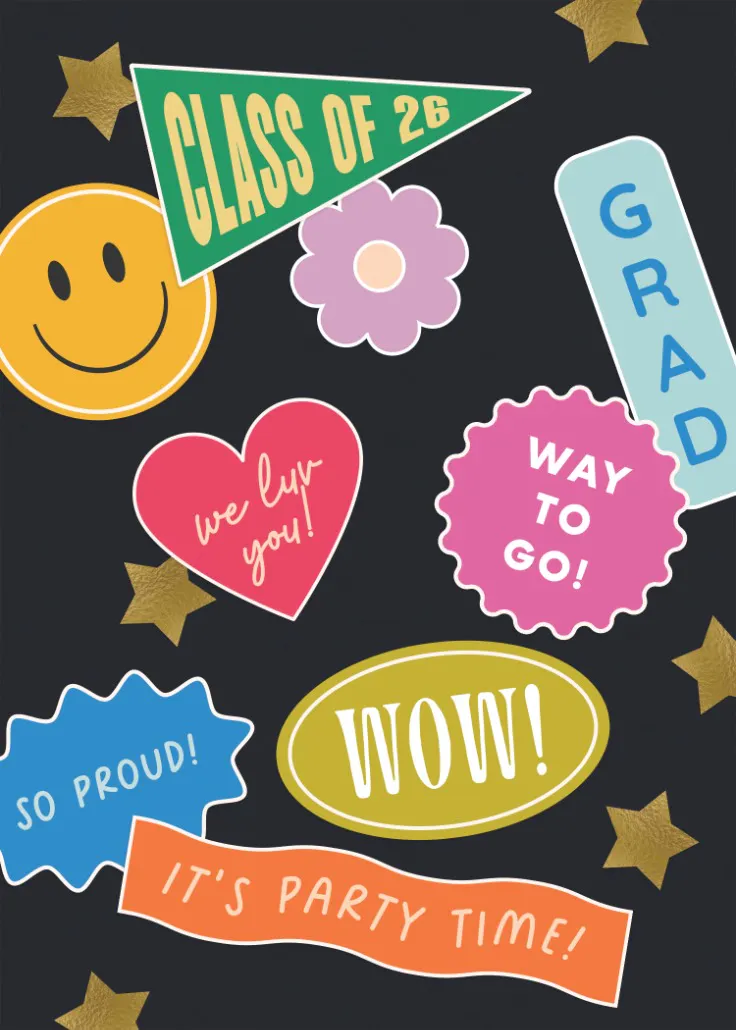 Look at you grad - carte de remise de diplôme