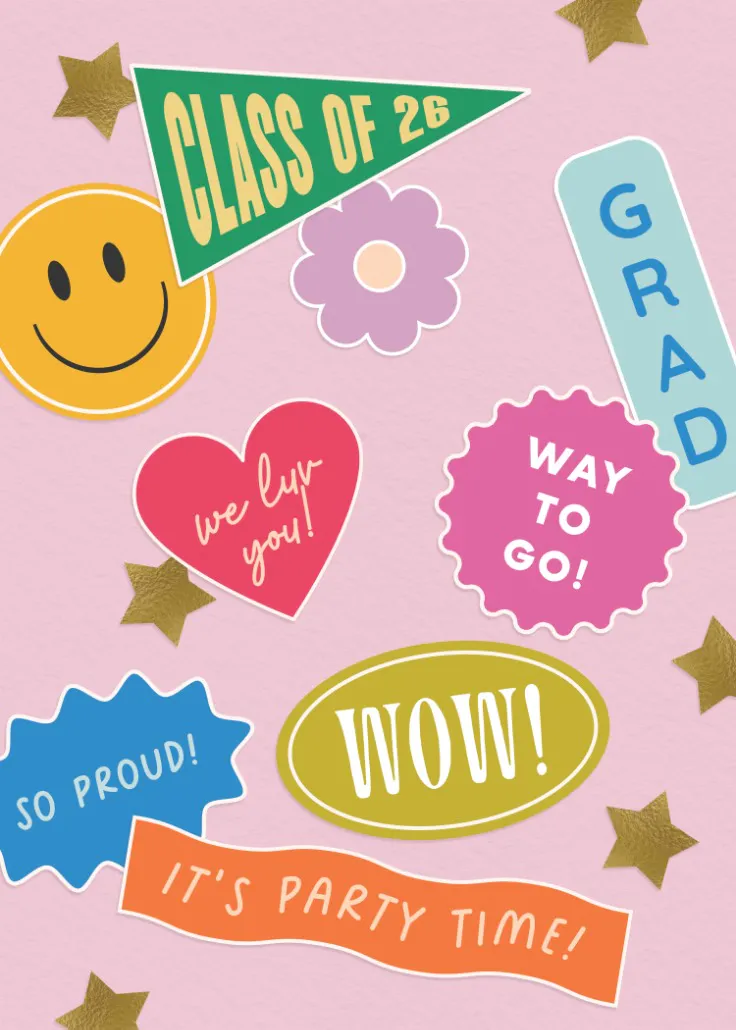 Look at you grad - carte de remise de diplôme
