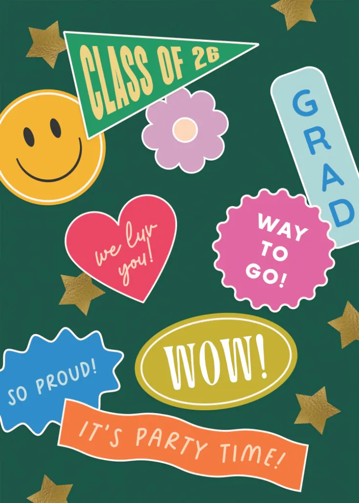 Look at you grad - carte de remise de diplôme