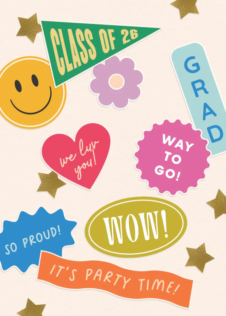 Look at you grad - carte de remise de diplôme
