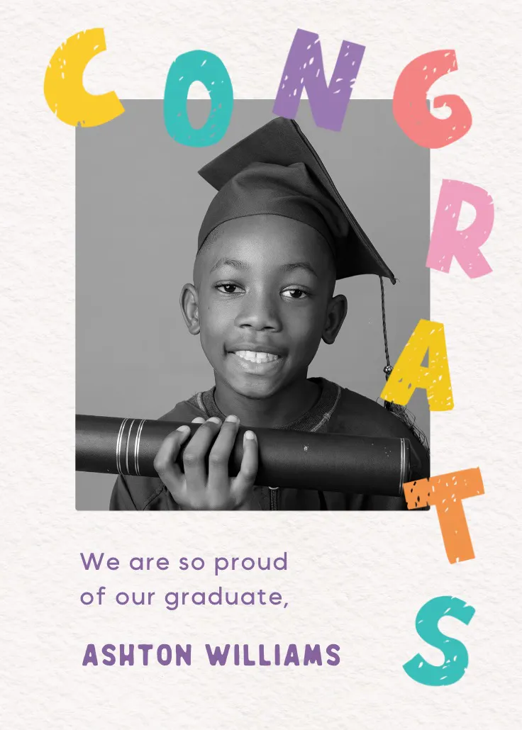 Party time - graduation card