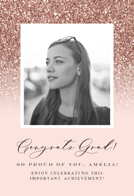 Rosy Future - Graduation Card