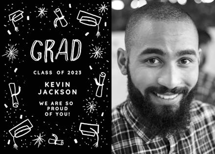 Whimsical grad - Graduation Card