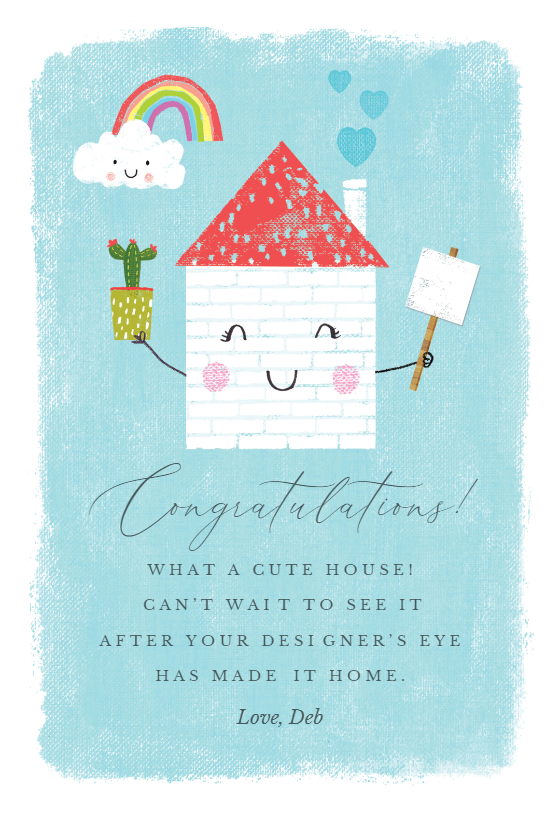 Domestic Delight - New Home Card (Free) | Greetings Island