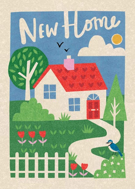 Homeward bound - new home card