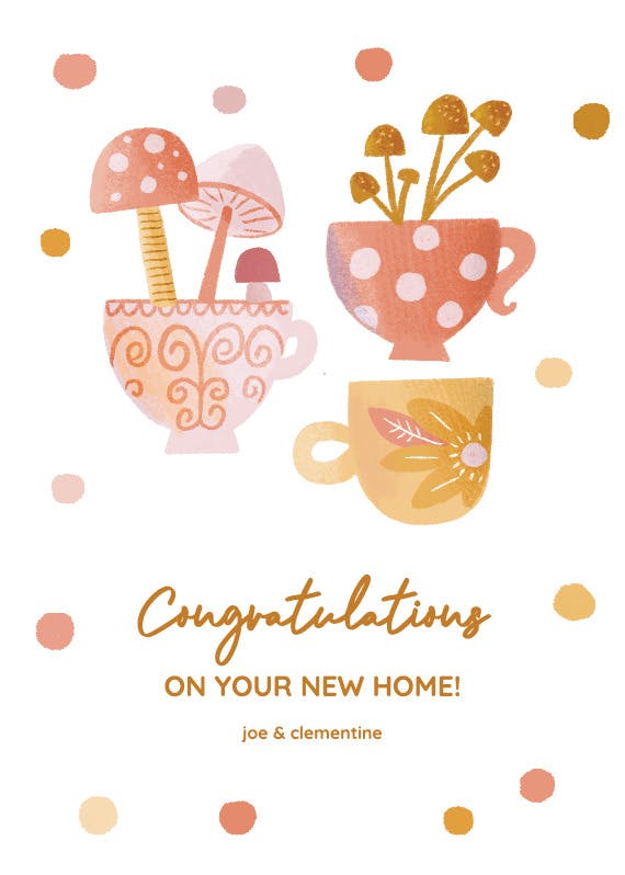 Planted - new home card