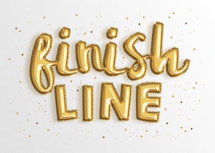 Celebration balloons - retirement card