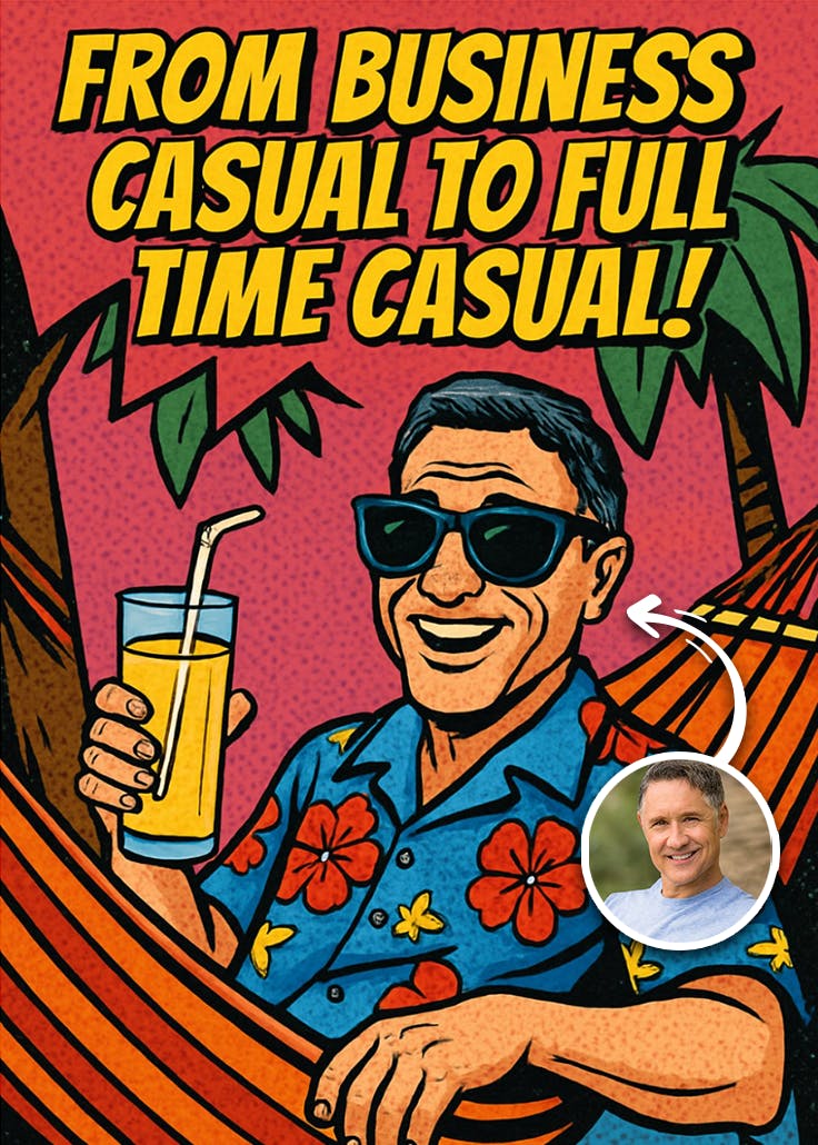 Full-time casual - tarjeta de jubilación