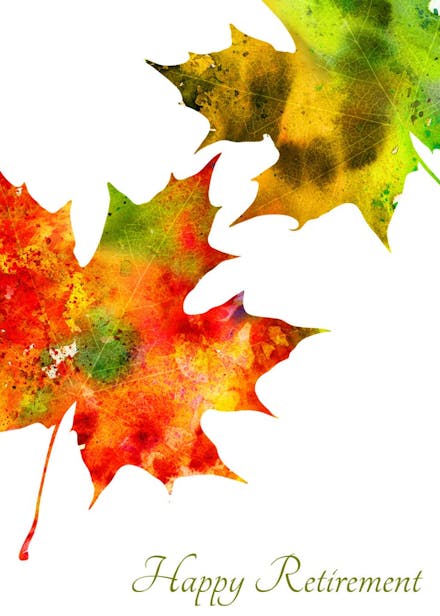 Retirement wishes - retirement card