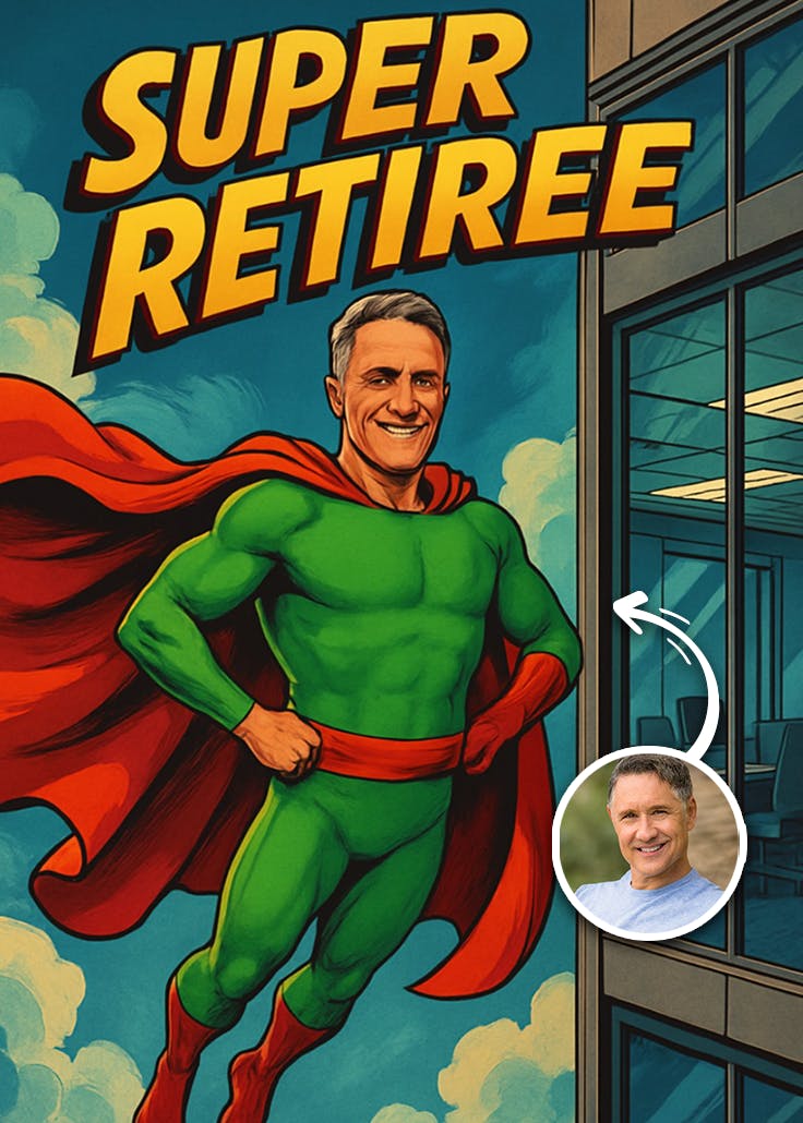 Super retiree - tarjeta de jubilación