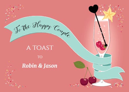 Celebration Sash - Tarjeta De Boda