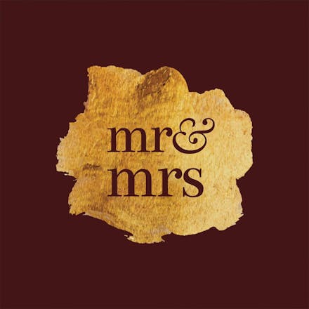 Enduring love - wedding congratulations card