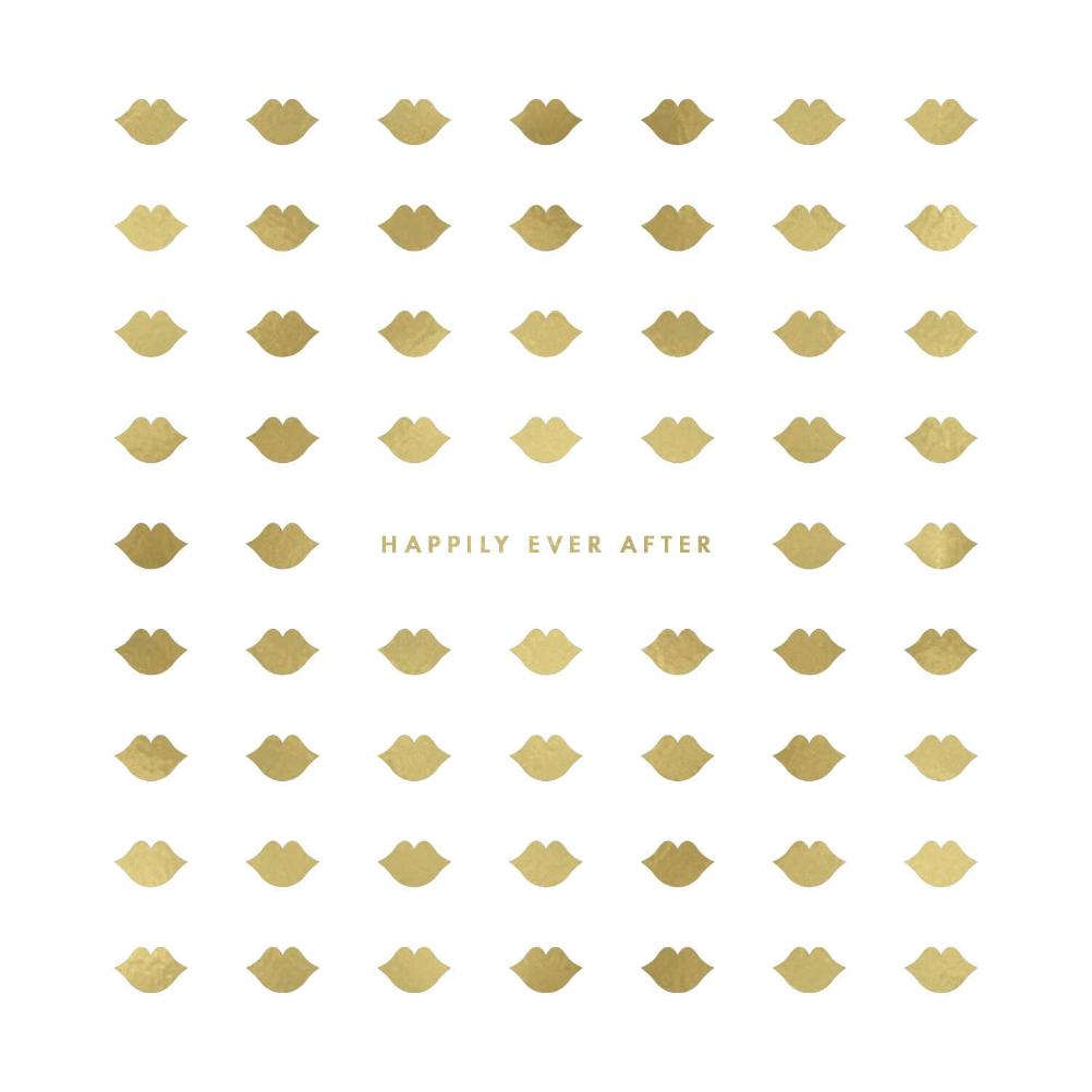 Happily ever after - wedding congratulations card