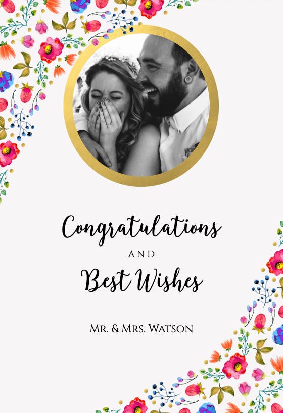 Best Wishes Best Wishes Card Greeting Card Birthday Card Congratulations Card Wedding Card Good Luck Card Engagement Card Get Well Moving