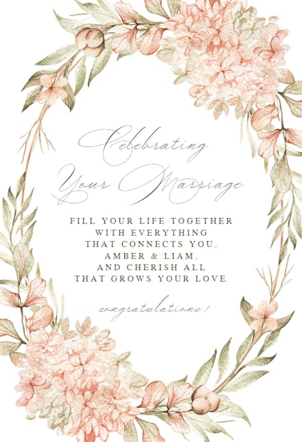 Line Drawn Floral - Sympathy & Condolences Card | Greetings Island