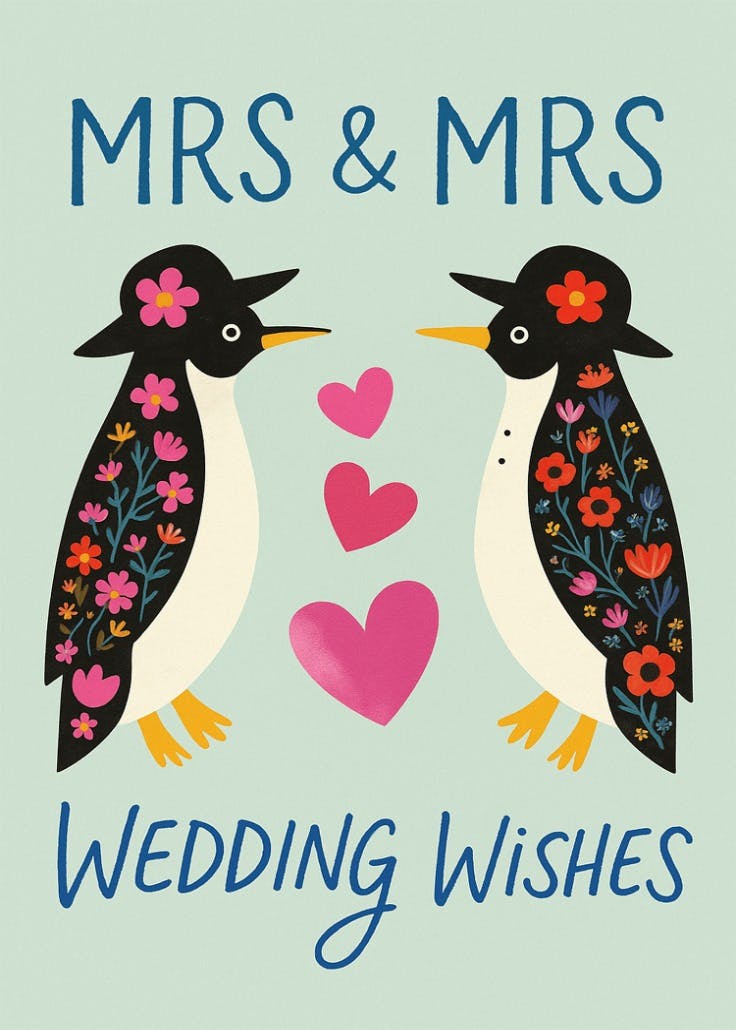 Top and tails - congratulations card