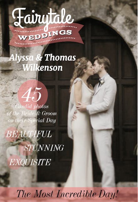 Wedding Magic Magazine - Wedding Congratulations Card