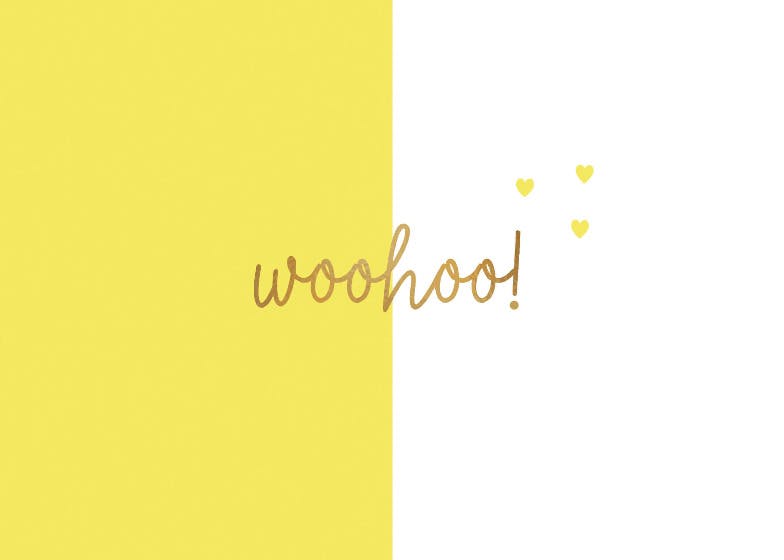 Woohoo! - Free Wedding Congratulations Card (Free) | Greetings Island