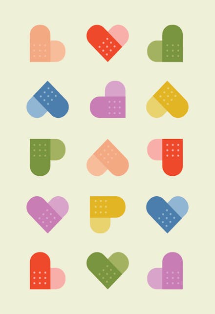 Band Aid - Get Well Soon Card