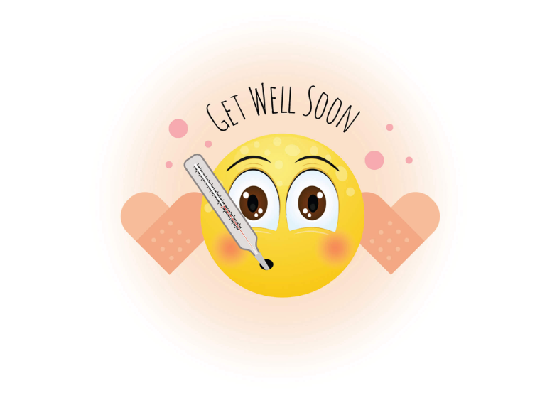 Sorry Youre Sick Get Well Soon Card Free Greetings Island 