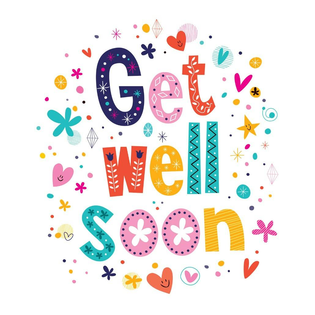 Cheerful hearts - get well soon card