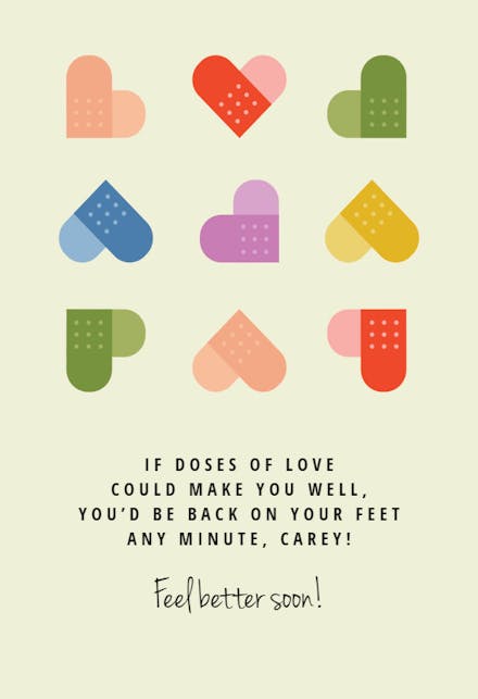 First Aid Parade - Thoughts & Feelings Card