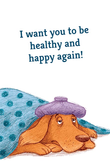 Healthy And Happy Again - Get Well Soon Card (Free) | Greetings Island